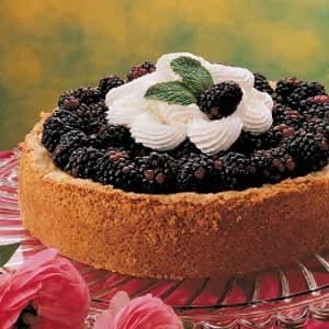 黑莓奶油蛋糕