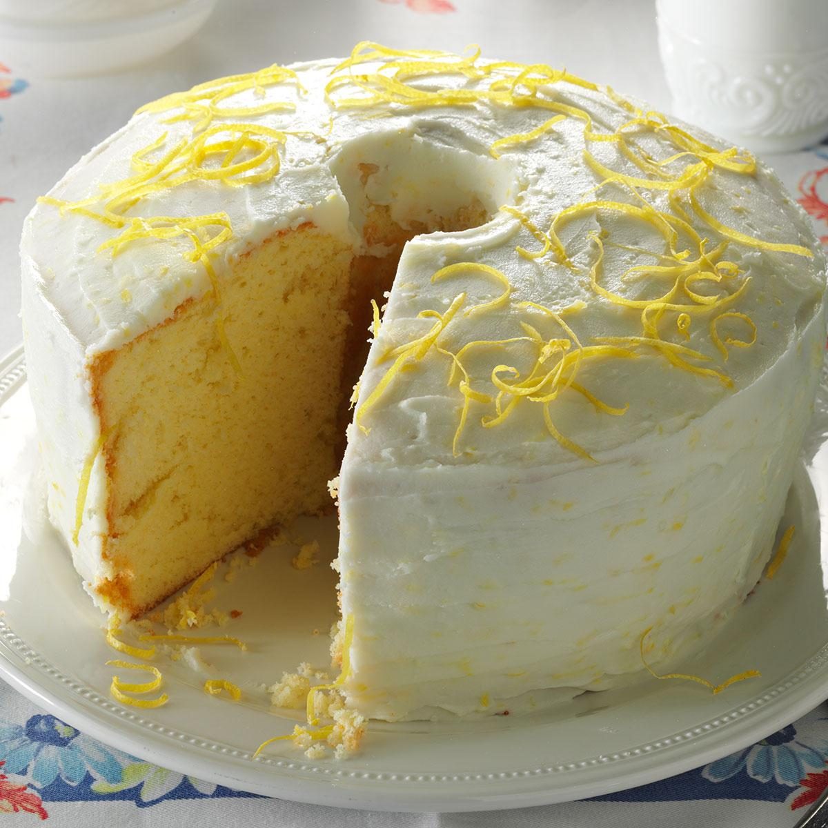 柠檬雪纺蛋糕