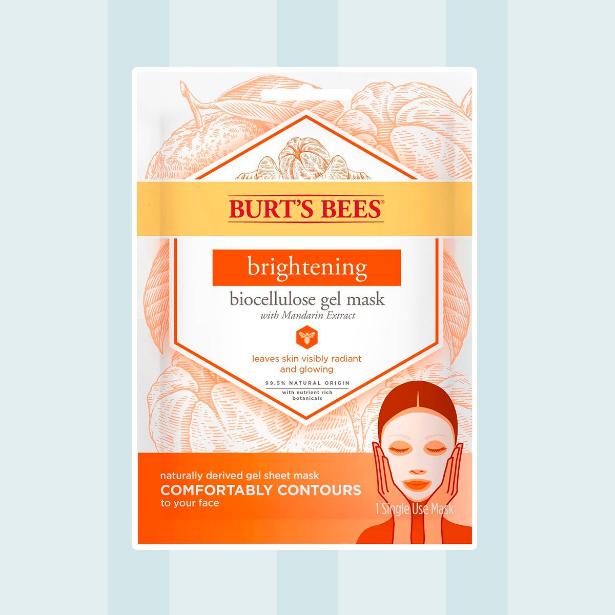 Burt's Bees Brightening Biocellulose Gel Mask