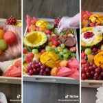 这是如何制作一个水果熟食板夏季零食