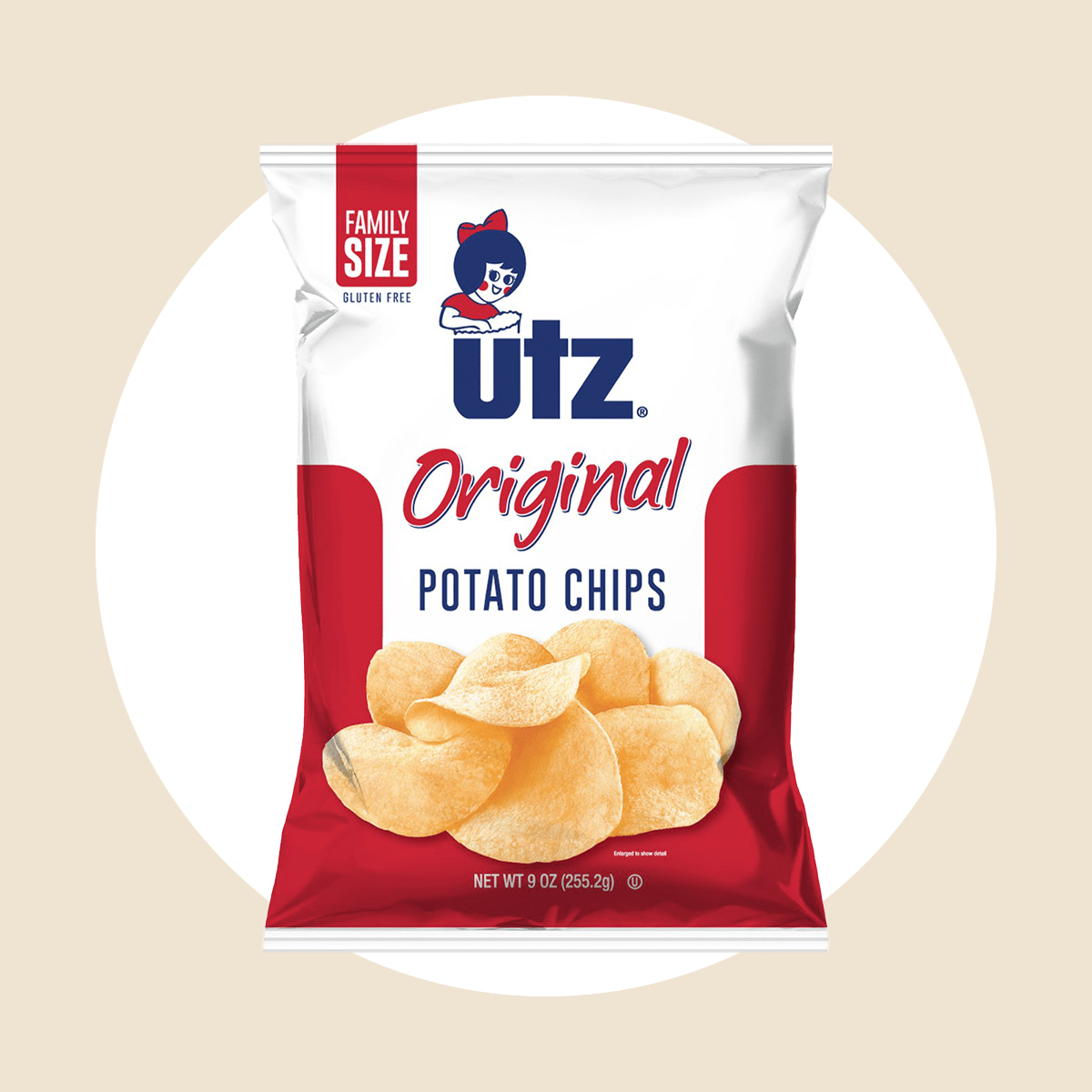 9盎司Utz Original Chips Ecomm通过沃尔玛