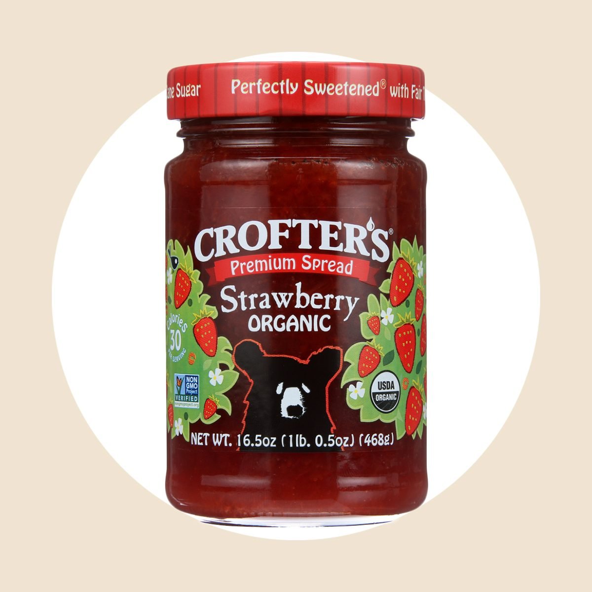 Crofters草莓酱