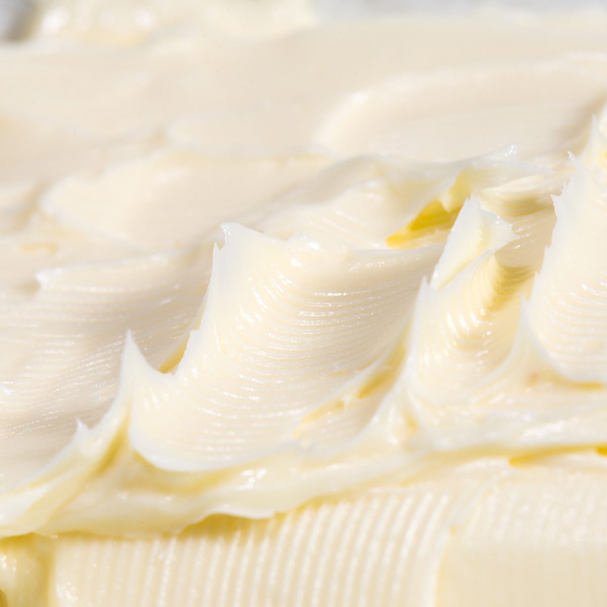 新鲜乳脂牛奶高热量脂肪黄油特写