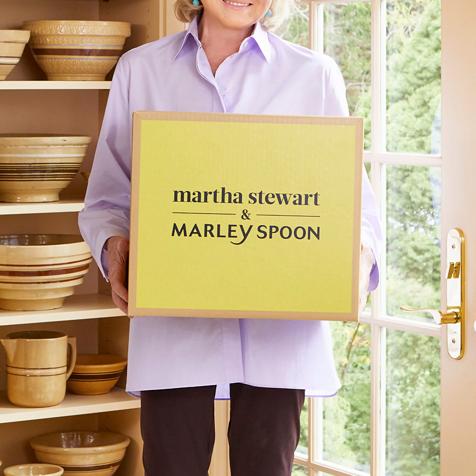 玛莎·斯图尔特和马利勺子餐包