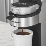 这款天才的单杯咖啡机不需要纸过滤器或咖啡荚